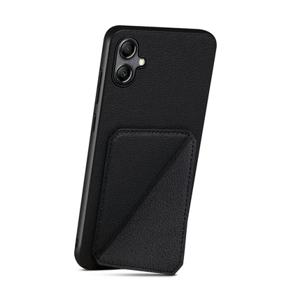 Samsung Galaxy A05 Calf Texture Leather Case with Dual Card Slots and Stand Function