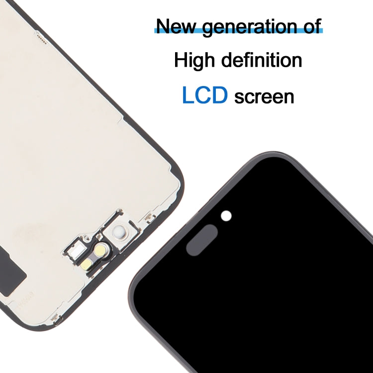 iPhone 15 HD Incell LCD Screen Replacement - Touch Digitizer Assembly, Compatible with Apple