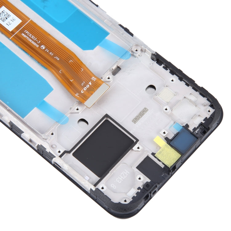 Nokia C210 OEM LCD Screen Digitizer Assembly with Frame - Full Replacement Part for Cracked Displays