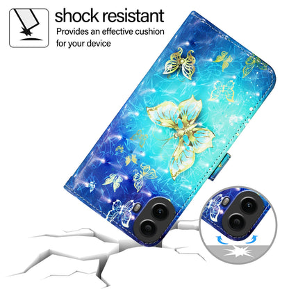 Nothing CMF Phone 1 Leather Flip Phone Case with 3D Painted Design, Card Holder, Wallet & Stand Function - Durable Protection & Easy Access