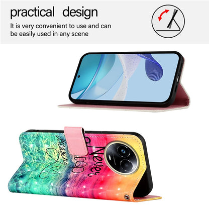 Realme 11 5G Global Leather Flip Phone Case with 3D Painted Design, Card Holder, Wallet & Stand Function - Durable Protection & Easy Access