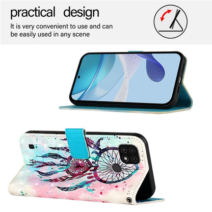 Realme C11 2021 Leather Flip Phone Case with 3D Painted Design, Card Holder, Wallet & Stand Function - Durable Protection & Easy Access