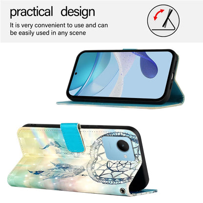 Realme C30s Leather Flip Phone Case with 3D Painted Design, Card Holder, Wallet & Stand Function - Durable Protection & Easy Access