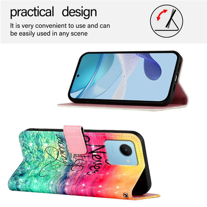 Realme C30 4G Leather Flip Phone Case with 3D Painted Design, Card Holder, Wallet & Stand Function - Durable Protection & Easy Access