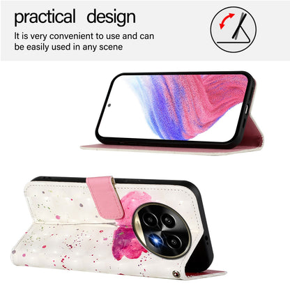 Realme 13 Pro 5G Leather Flip Phone Case with 3D Painted Design, Card Holder, Wallet & Stand Function - Durable Protection & Easy Access
