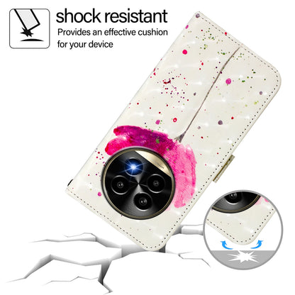 Realme 13 Pro+ 5G Leather Flip Phone Case with 3D Painted Design, Card Holder, Wallet & Stand Function - Durable Protection & Easy Access