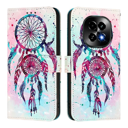 Realme C63 5G Global Leather Flip Phone Case with 3D Painted Design, Card Holder, Wallet & Stand Function - Durable Protection & Easy Access