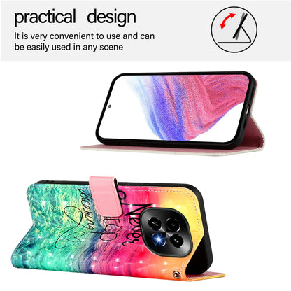 Realme C63 5G Global Leather Flip Phone Case with 3D Painted Design, Card Holder, Wallet & Stand Function - Durable Protection & Easy Access