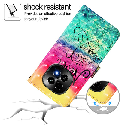 Realme C63 5G Global Leather Flip Phone Case with 3D Painted Design, Card Holder, Wallet & Stand Function - Durable Protection & Easy Access