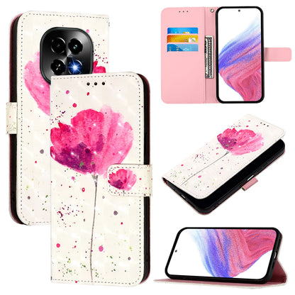 Realme C63 5G Global Leather Flip Phone Case with 3D Painted Design, Card Holder, Wallet & Stand Function - Durable Protection & Easy Access