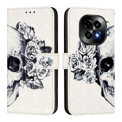 Realme C63 5G Global Leather Flip Phone Case with 3D Painted Design, Card Holder, Wallet & Stand Function - Durable Protection & Easy Access