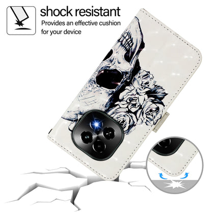 Realme C63 5G Global Leather Flip Phone Case with 3D Painted Design, Card Holder, Wallet & Stand Function - Durable Protection & Easy Access