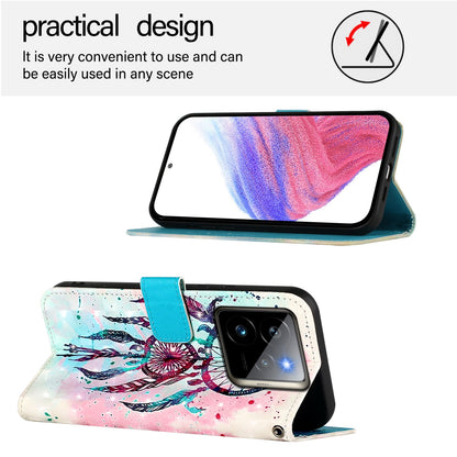 Realme GT7 Pro 5G Leather Flip Phone Case with 3D Painted Design, Card Holder, Wallet & Stand Function - Durable Protection & Easy Access