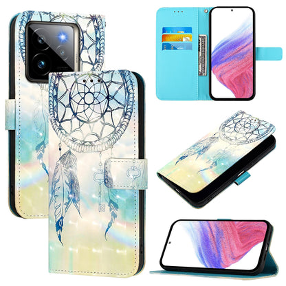 Realme GT7 Pro 5G Leather Flip Phone Case with 3D Painted Design, Card Holder, Wallet & Stand Function - Durable Protection & Easy Access