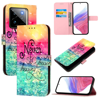 Realme GT7 Pro 5G Leather Flip Phone Case with 3D Painted Design, Card Holder, Wallet & Stand Function - Durable Protection & Easy Access