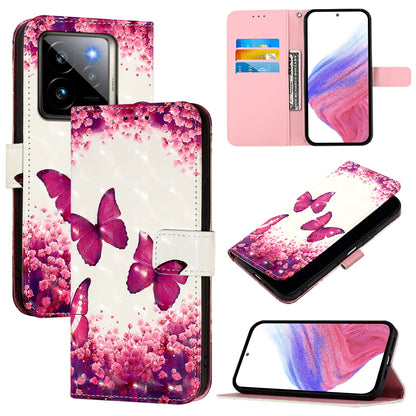 Realme GT7 Pro 5G Leather Flip Phone Case with 3D Painted Design, Card Holder, Wallet & Stand Function - Durable Protection & Easy Access