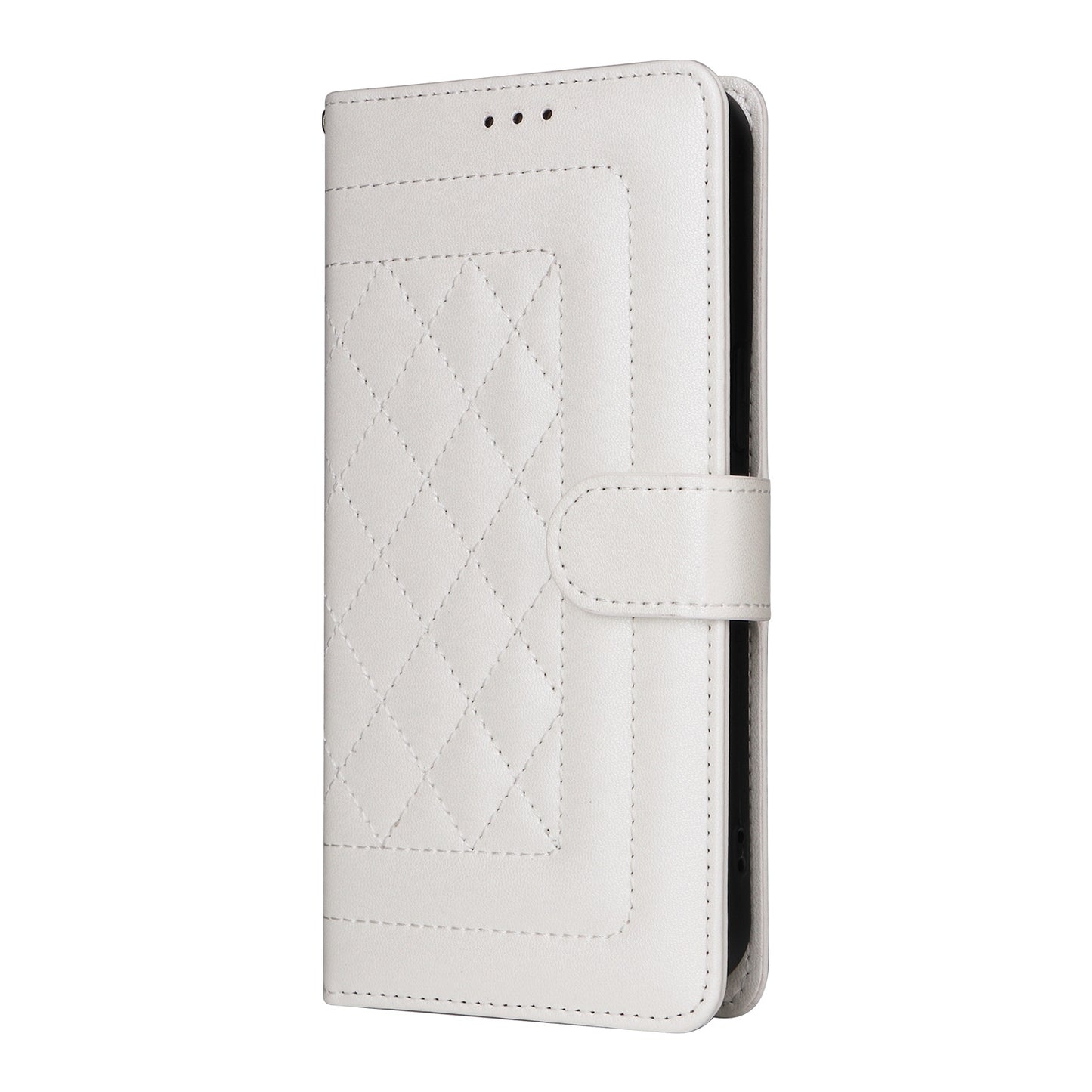 Realme 10 4G Diamond Lattice Leather Flip Phone Case - Durable and Convenient Holder with Precision Cutouts