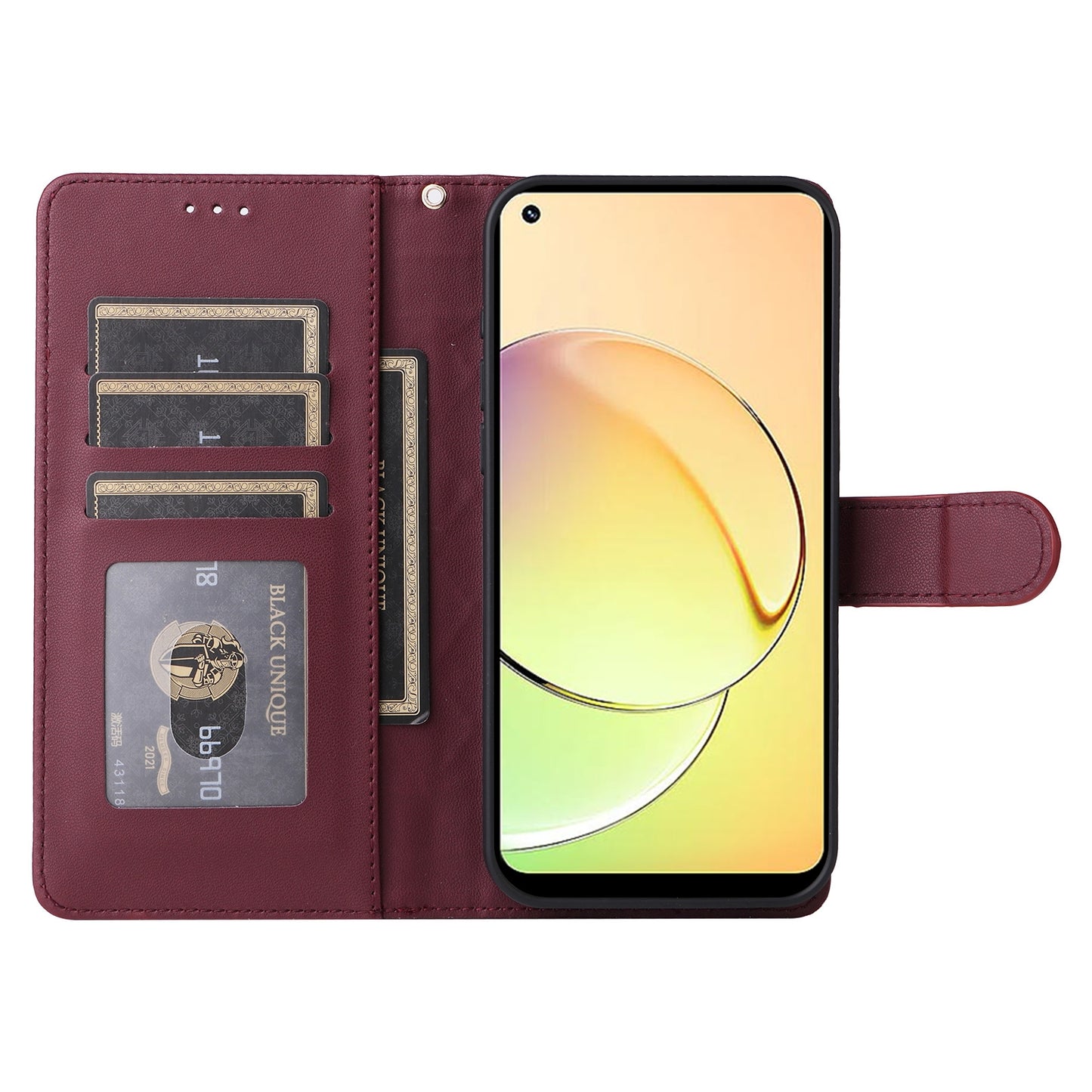 Realme 10 4G Diamond Lattice Leather Flip Phone Case - Durable and Convenient Holder with Precision Cutouts