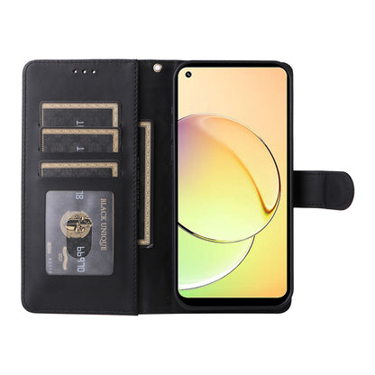 Realme 10 4G Diamond Lattice Leather Flip Phone Case - Durable and Convenient Holder with Precision Cutouts