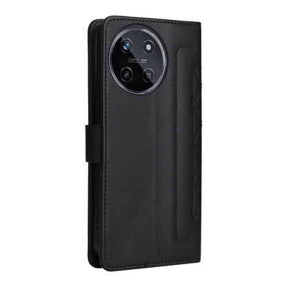 Realme 11 4G Diamond Lattice Leather Flip Phone Case - Durable and Convenient Holder with Precision Cutouts
