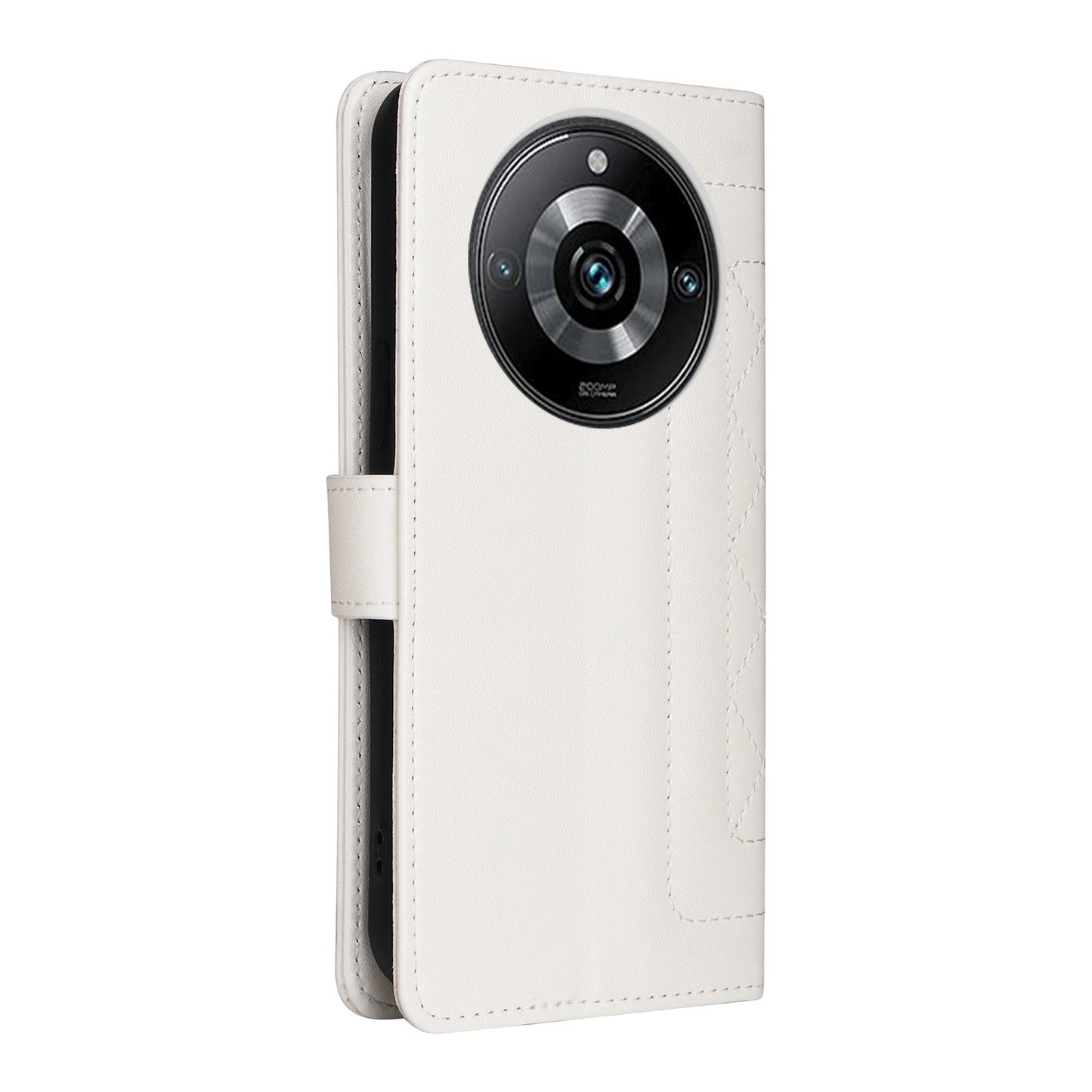 Realme 11 Pro+ Diamond Lattice Leather Flip Phone Case - Durable and Convenient Holder with Precision Cutouts