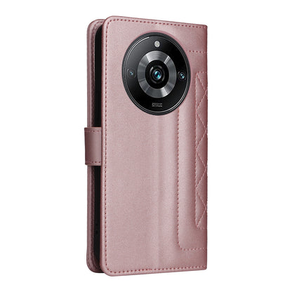 Realme 11 Pro+ Diamond Lattice Leather Flip Phone Case - Durable and Convenient Holder with Precision Cutouts