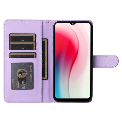 For vivo Y3 / Y17 Diamond Lattice Leather Flip Phone Case - Durable and Convenient Holder with Precision Cutouts
