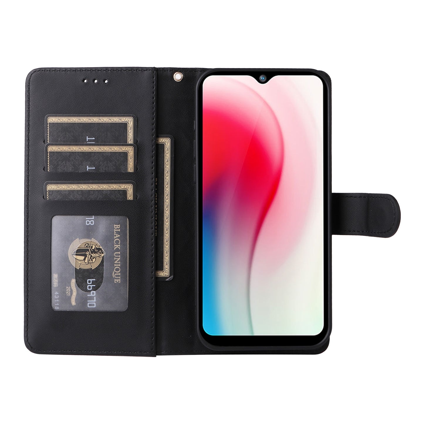 For vivo Y3 / Y17 Diamond Lattice Leather Flip Phone Case - Durable and Convenient Holder with Precision Cutouts