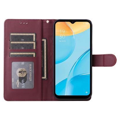 OPPO A15 / A15s Diamond Lattice Leather Flip Phone Case - Durable and Convenient Holder with Precision Cutouts