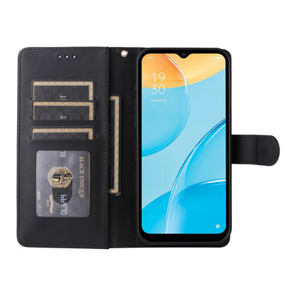 OPPO A15 / A15s Diamond Lattice Leather Flip Phone Case - Durable and Convenient Holder with Precision Cutouts