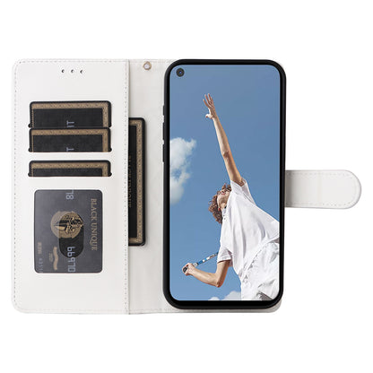 OPPO A52 / A72 / A92 Diamond Lattice Leather Flip Phone Case - Durable and Convenient Holder with Precision Cutouts