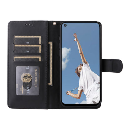 OPPO A52 / A72 / A92 Diamond Lattice Leather Flip Phone Case - Durable and Convenient Holder with Precision Cutouts