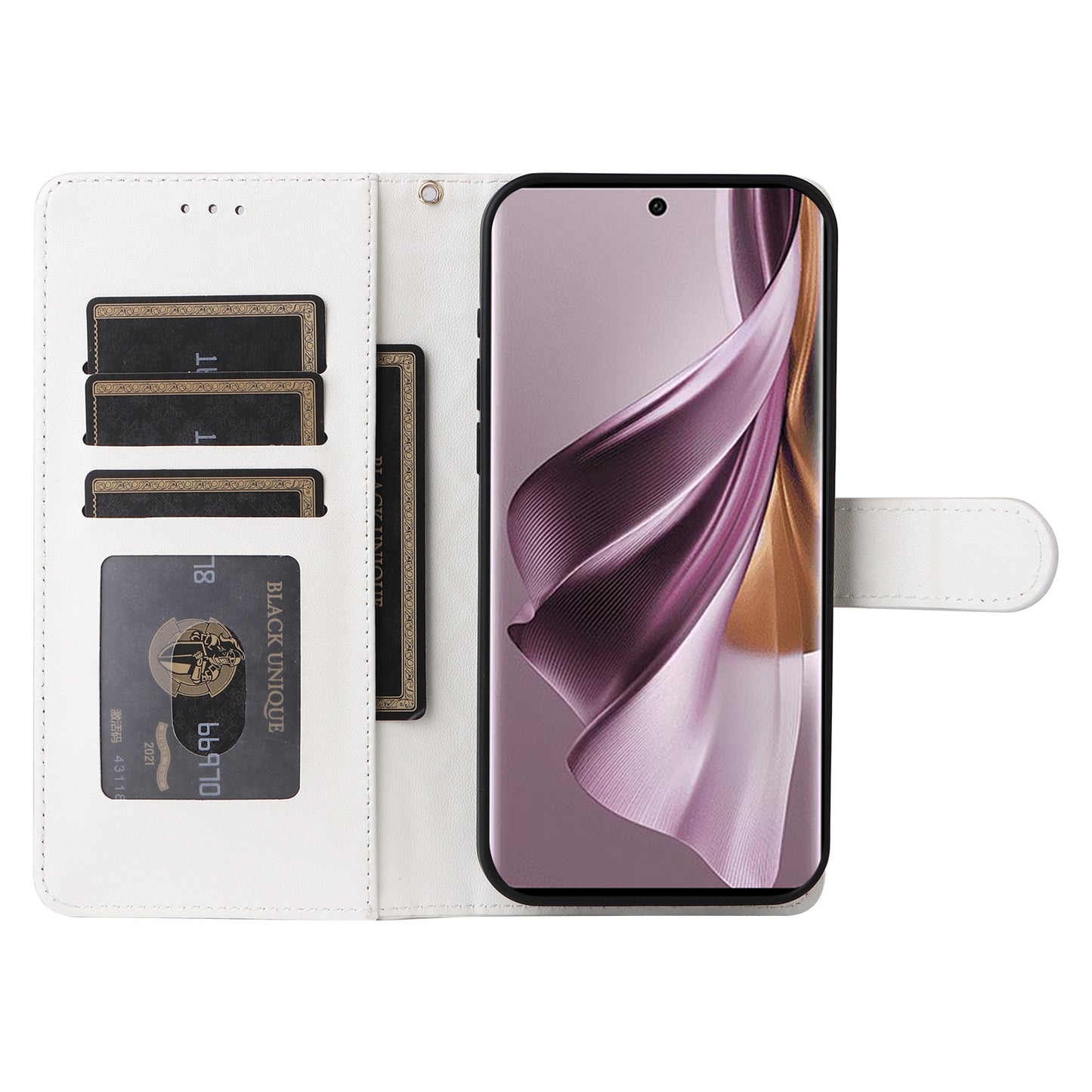 OPPO Reno10 5G / Reno10 Pro 5G Diamond Lattice Leather Flip Phone Case - Durable and Convenient Holder with Precision Cutouts