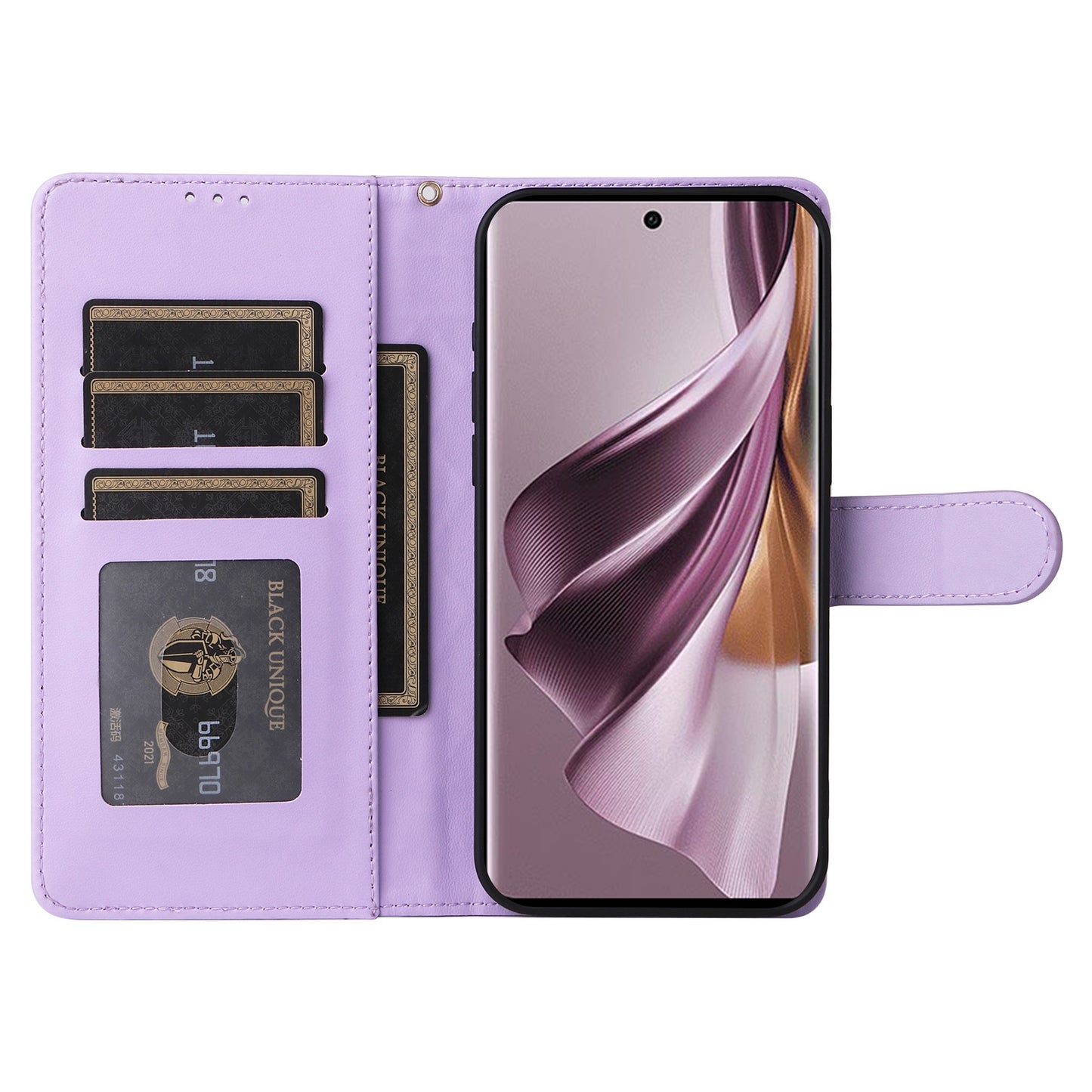 OPPO Reno10 5G / Reno10 Pro 5G Diamond Lattice Leather Flip Phone Case - Durable and Convenient Holder with Precision Cutouts