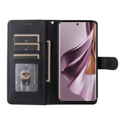 OPPO Reno10 5G / Reno10 Pro 5G Diamond Lattice Leather Flip Phone Case - Durable and Convenient Holder with Precision Cutouts