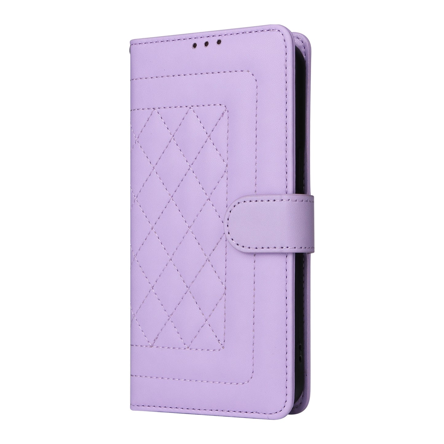 Sony Xperia 1 II Diamond Lattice Leather Flip Phone Case - Durable and Convenient Holder with Precision Cutouts
