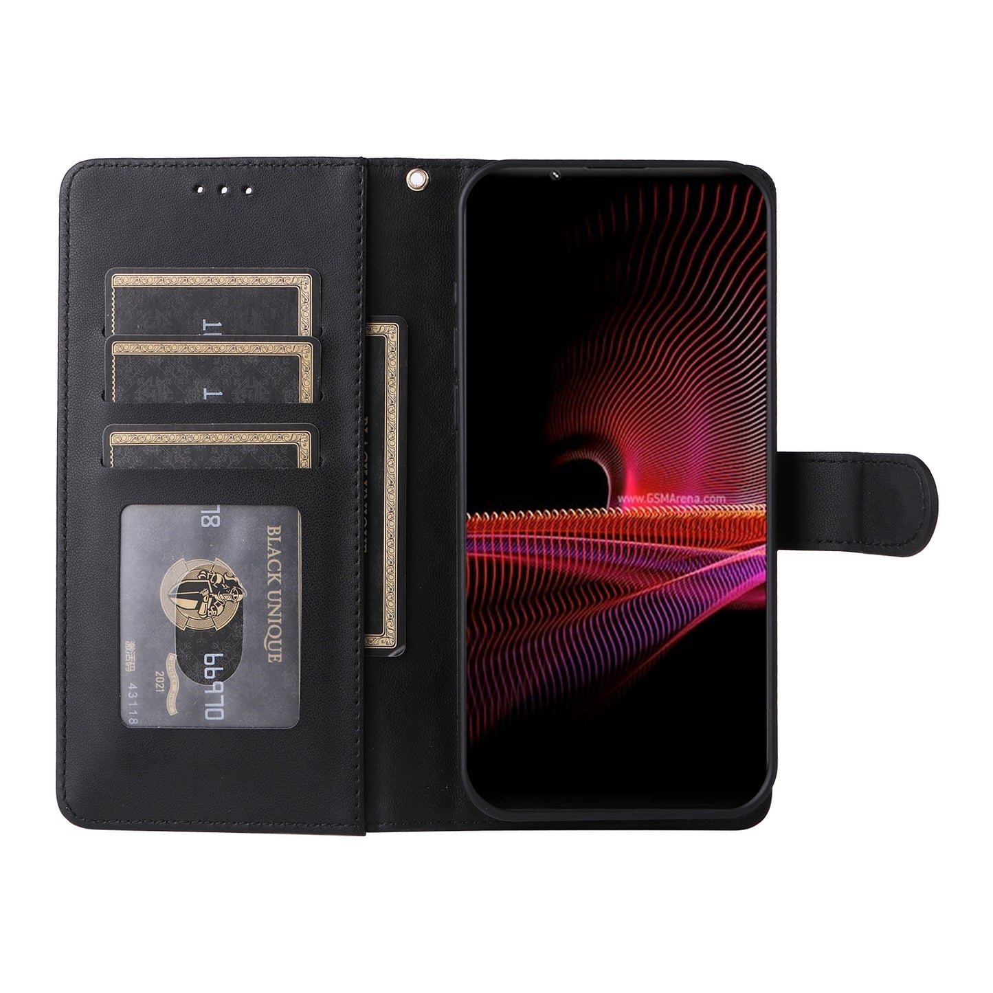 Sony Xperia 1 III Diamond Lattice Leather Flip Phone Case - Durable and Convenient Holder with Precision Cutouts