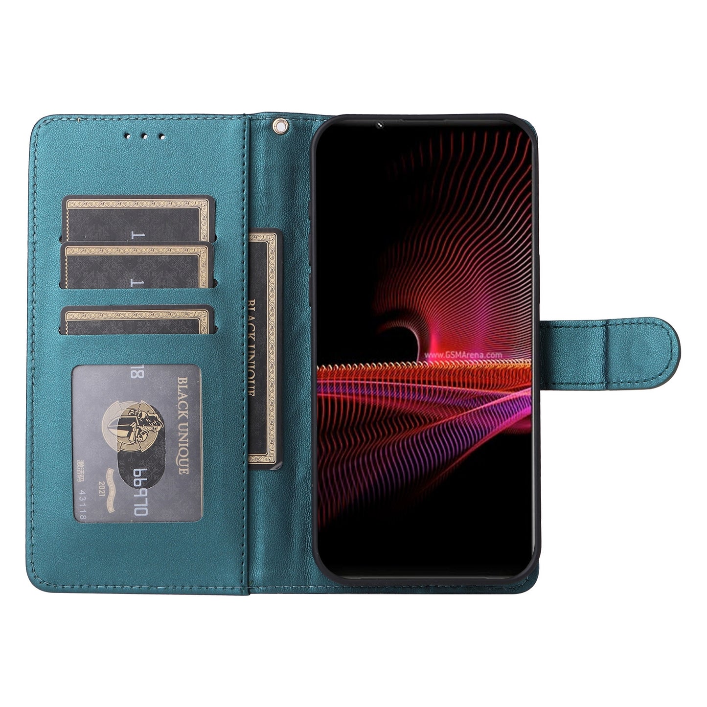 Sony Xperia 1 III Diamond Lattice Leather Flip Phone Case - Durable and Convenient Holder with Precision Cutouts