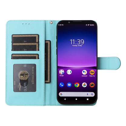 Sony Xperia 1 IV Diamond Lattice Leather Flip Phone Case - Durable and Convenient Holder with Precision Cutouts