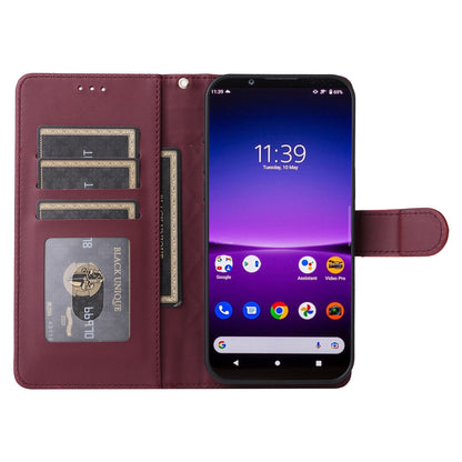 Sony Xperia 1 IV Diamond Lattice Leather Flip Phone Case - Durable and Convenient Holder with Precision Cutouts