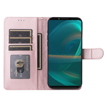 Sony Xperia 5 III Diamond Lattice Leather Flip Phone Case - Durable and Convenient Holder with Precision Cutouts