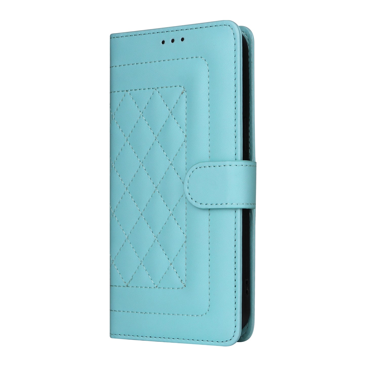 Sony Xperia 5 IV Diamond Lattice Leather Flip Phone Case - Durable and Convenient Holder with Precision Cutouts