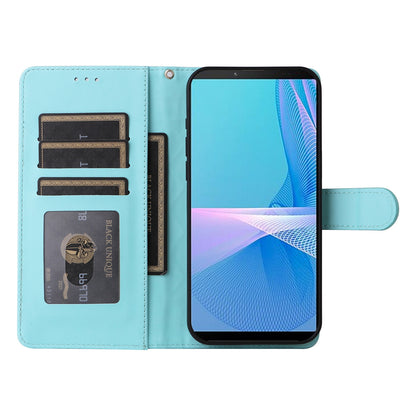 Sony Xperia 10 III Diamond Lattice Leather Flip Phone Case - Durable and Convenient Holder with Precision Cutouts