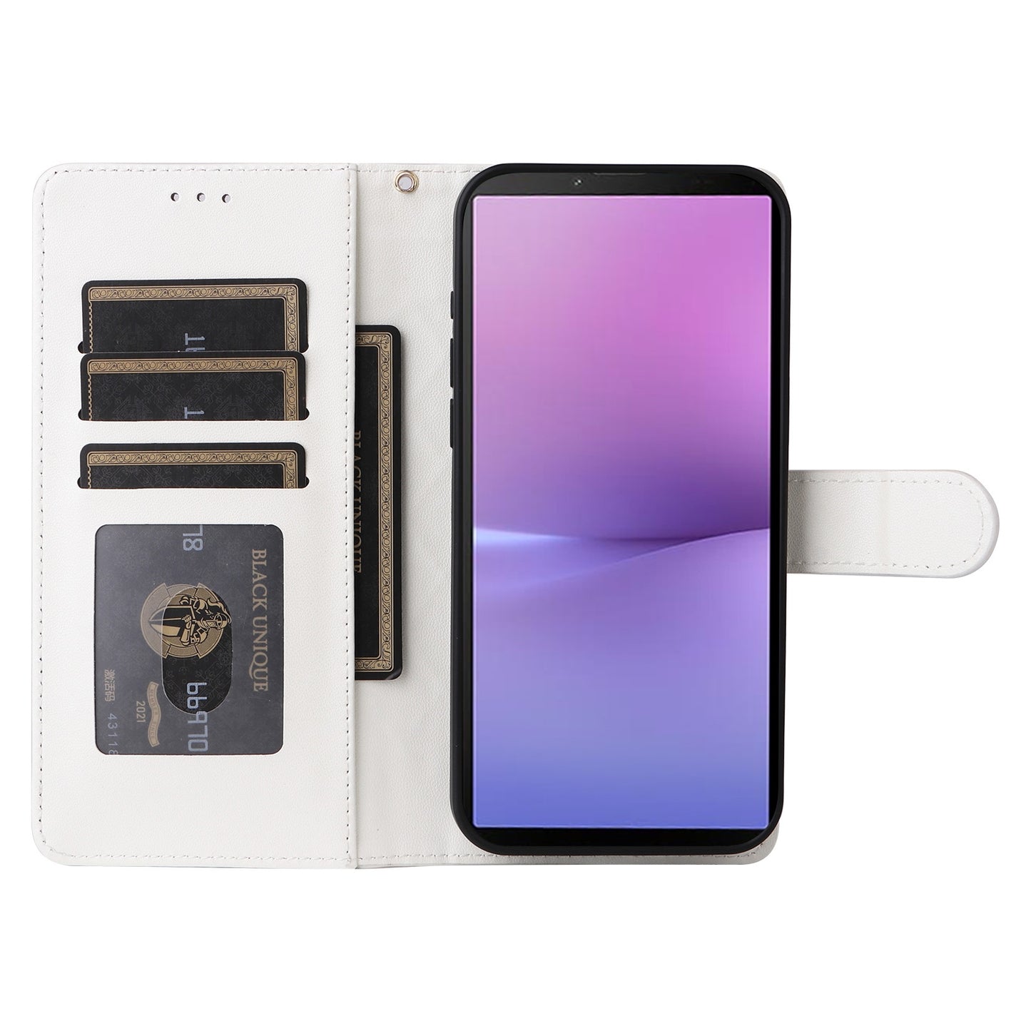 Sony Xperia 10 V Diamond Lattice Leather Flip Phone Case - Durable and Convenient Holder with Precision Cutouts