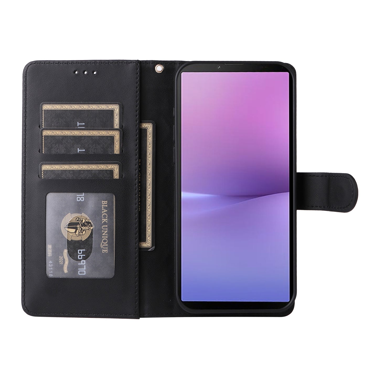 Sony Xperia 10 V Diamond Lattice Leather Flip Phone Case - Durable and Convenient Holder with Precision Cutouts