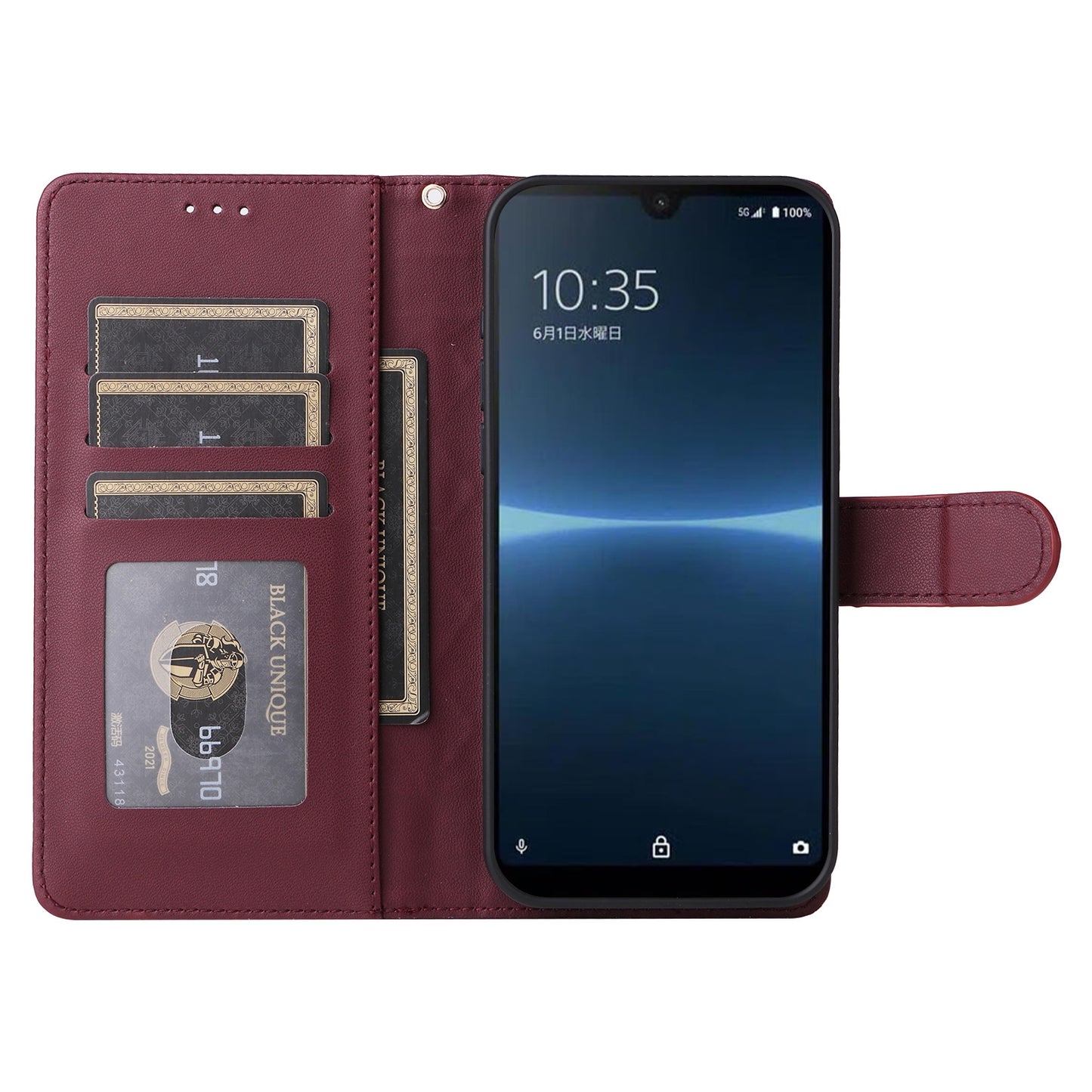 Sony Xperia Ace III Diamond Lattice Leather Flip Phone Case - Durable and Convenient Holder with Precision Cutouts