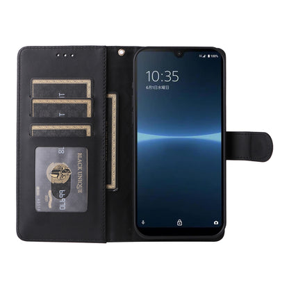 Sony Xperia Ace III Diamond Lattice Leather Flip Phone Case - Durable and Convenient Holder with Precision Cutouts
