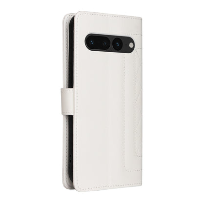 Google Pixel 7 Pro Diamond Lattice Leather Flip Phone Case - Durable and Convenient Holder with Precision Cutouts