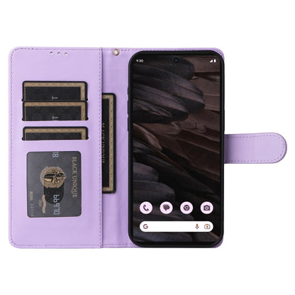 Google Pixel 7a Diamond Lattice Leather Flip Phone Case - Durable and Convenient Holder with Precision Cutouts