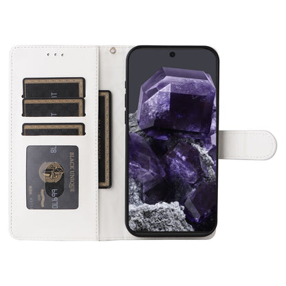 Google Pixel 8 Diamond Lattice Leather Flip Phone Case - Durable and Convenient Holder with Precision Cutouts